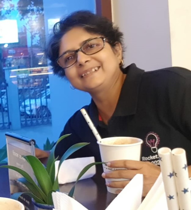 Anindita's face